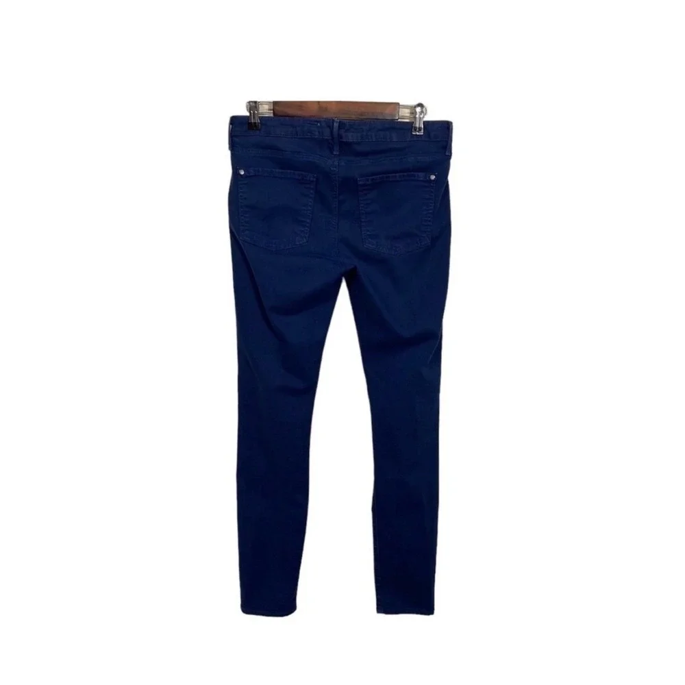 Vince Jeans Pants Artic Blue Skinny Denim Stretch Tencel Cotton Casual Size 29